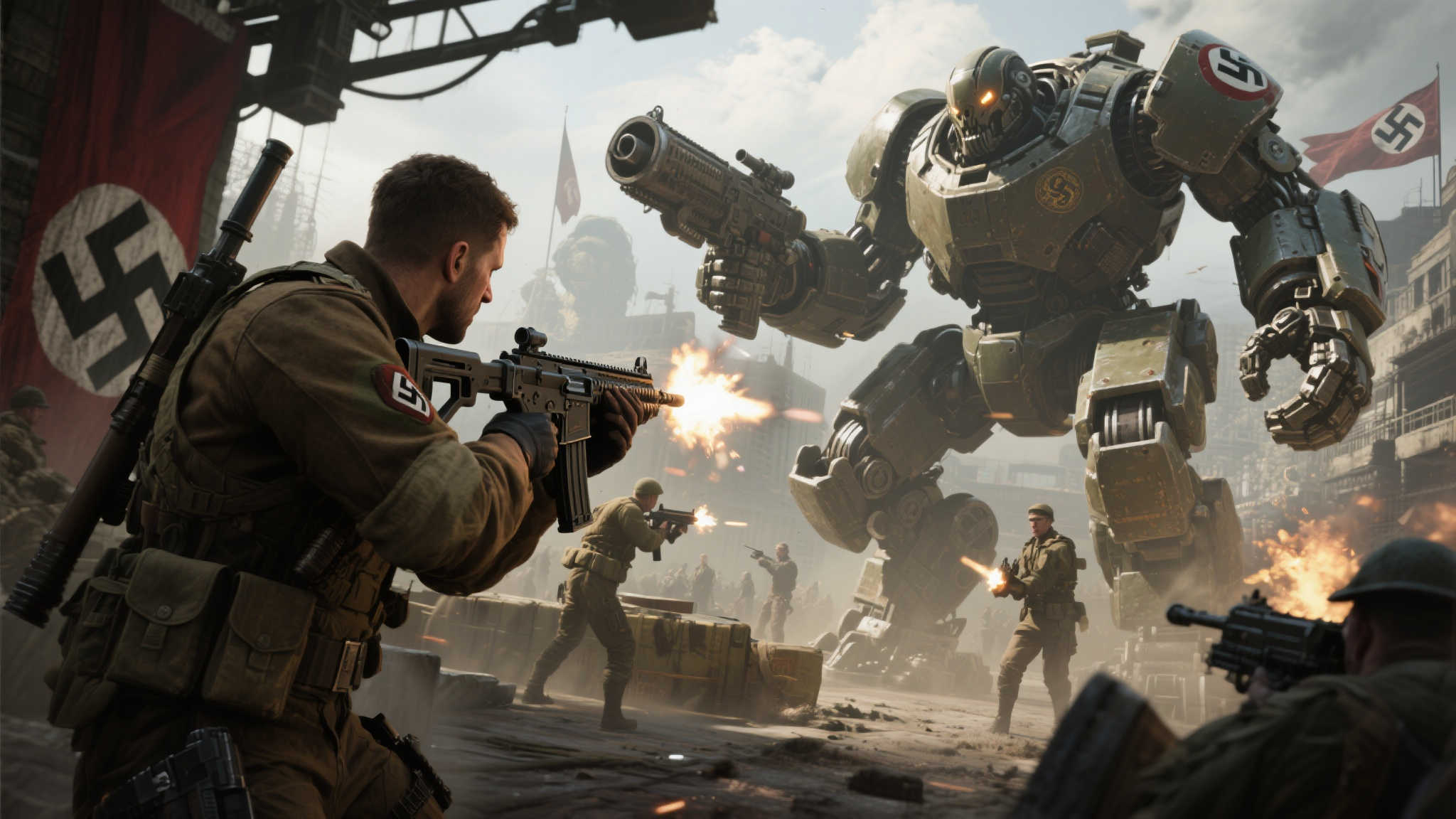 另一款值得关注的FPS佳作是《德军总部：